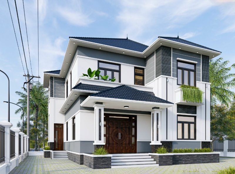 Sơn nhà màu ghi xám đẹp & Ý nghĩa của màu ghi xám - Totopaint.com 4 Sơn nhà màu ghi xám đẹp & Ý nghĩa của màu ghi xám - Totopaint.com