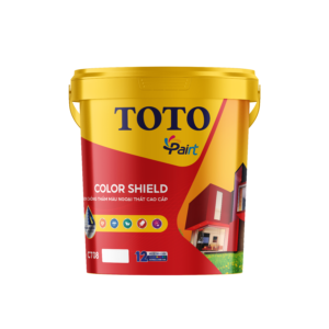 TOTO COLOR SHIELD CT08 - SƠN CHỐNG THẤM MÀU NGOẠI THẤT CAO CẤP