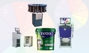 Máy pha màu sơn tự động & những điều cần biết - Totopaint.com