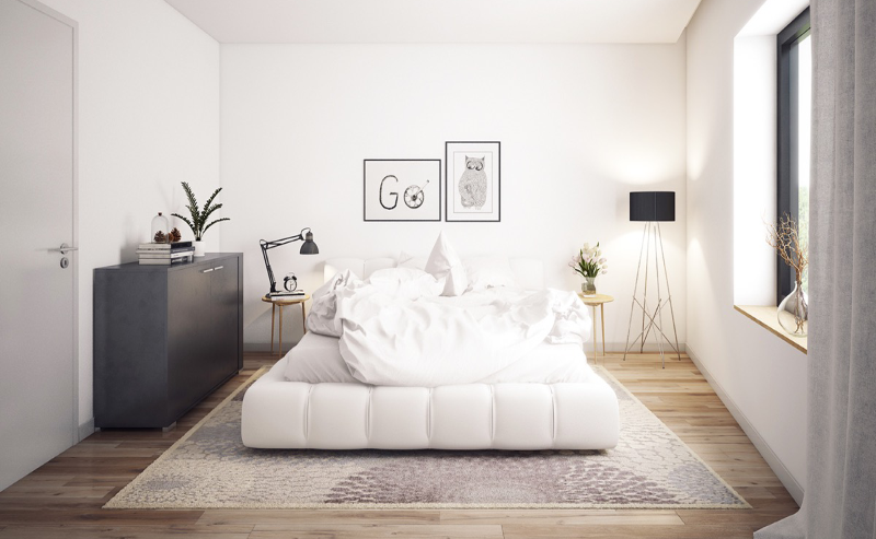 Những mẫu nhà phố sơn màu trắng sứ sang trọng, đẹp hút mắt | Totopaint.com 4 Những mẫu nhà phố sơn màu trắng sứ sang trọng, đẹp hút mắt | Totopaint.com