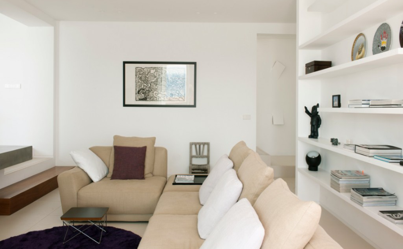 Những mẫu nhà phố sơn màu trắng sứ sang trọng, đẹp hút mắt | Totopaint.com 8 Những mẫu nhà phố sơn màu trắng sứ sang trọng, đẹp hút mắt | Totopaint.com