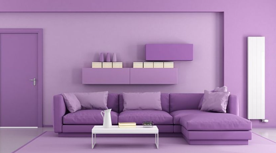 Sơn nhà màu tím đẹp & Ý nghĩa của màu tím - Totopaint.com